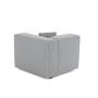 Voir la diapositive 5 : LISA DESIGN Arty - module d'assise droit - en tissu mailles 3d