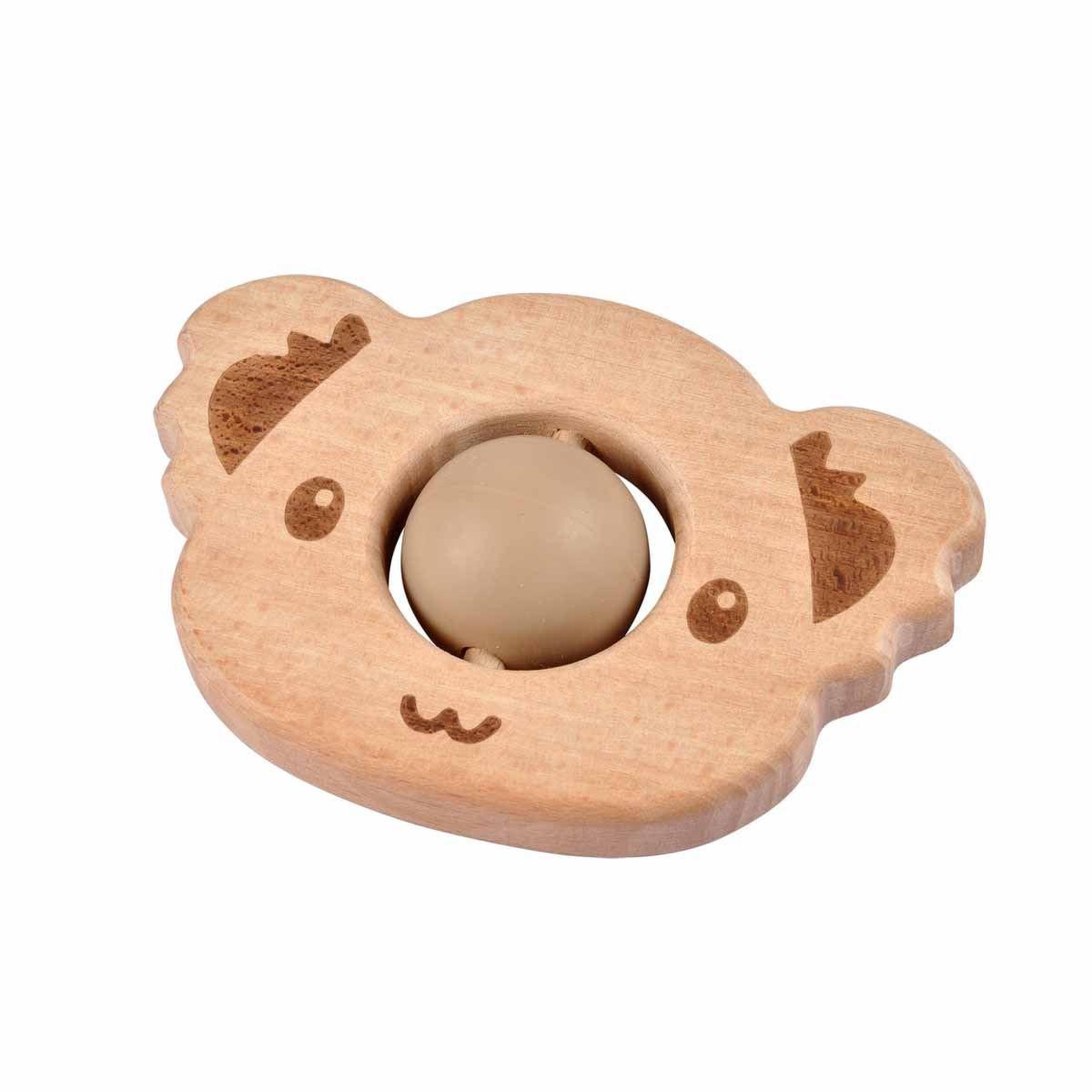 Voir la diapositive 1 : BEBE DOUCEUR Jouet d'Éveil Bébé  Koala avec Boule  8cm Naturel