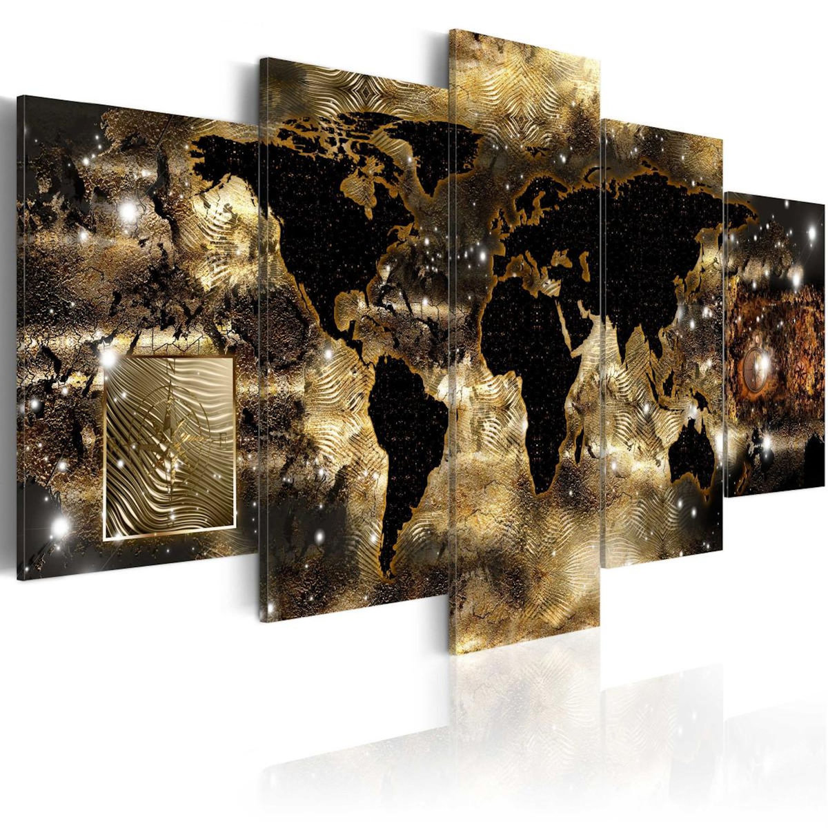 Paris Prix Tableau Imprimé  Continents of Bronze
