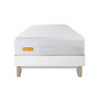 Voir la diapositive 6 : SEPTNUITS Matelas + sommier Memo Bio Mousse à mémoire de forme 5 zones de confort Maxi épaisseur Déhoussable
