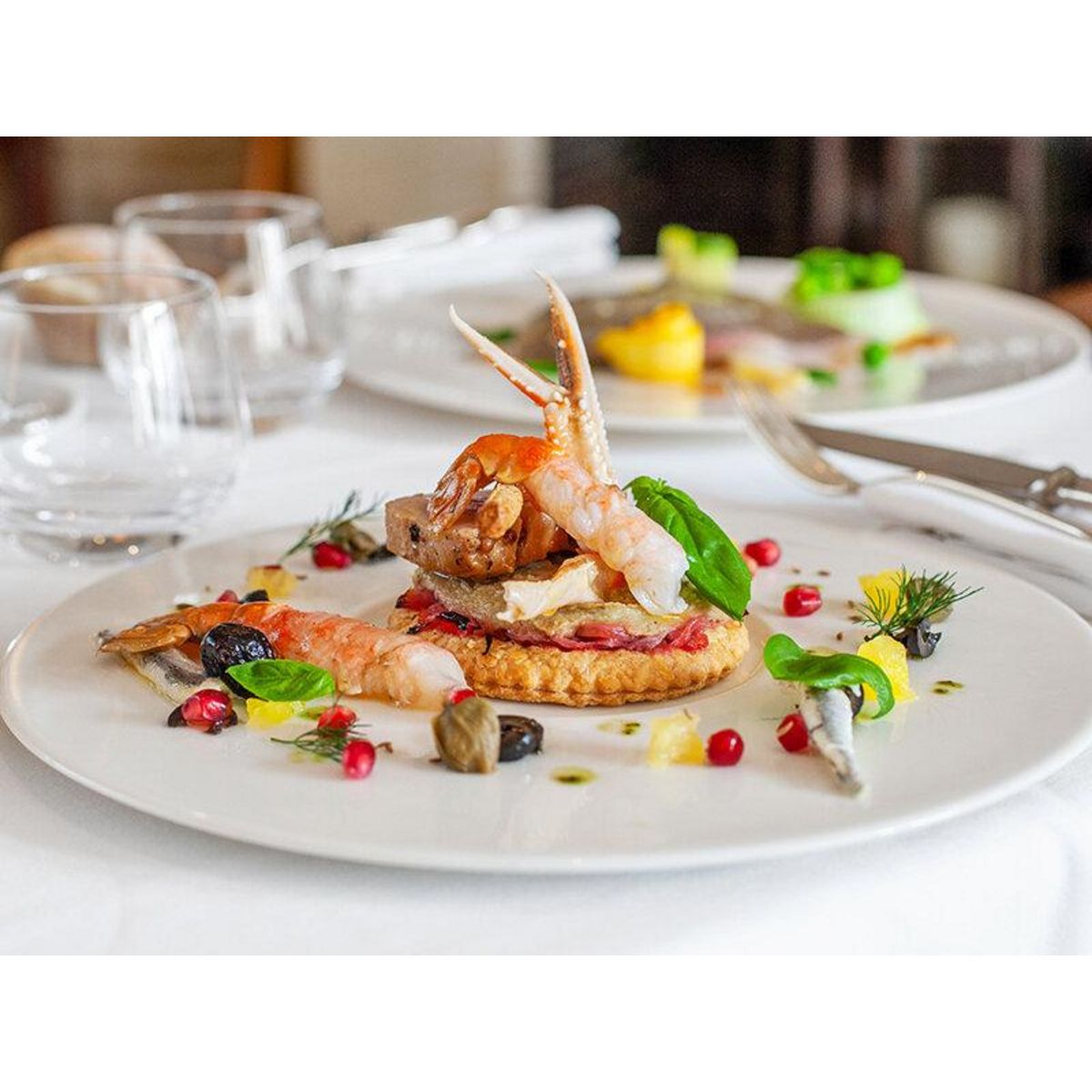 Smartbox Plaisir gourmand en duo : repas 3 plats avec apéritif et mise en bouche à Caen - Coffret Cadeau Gastronomie