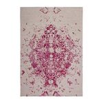 Paris Prix Tapis à Poils Courts Fait Main  Ballerina  Rose. Coloris disponibles : Rose