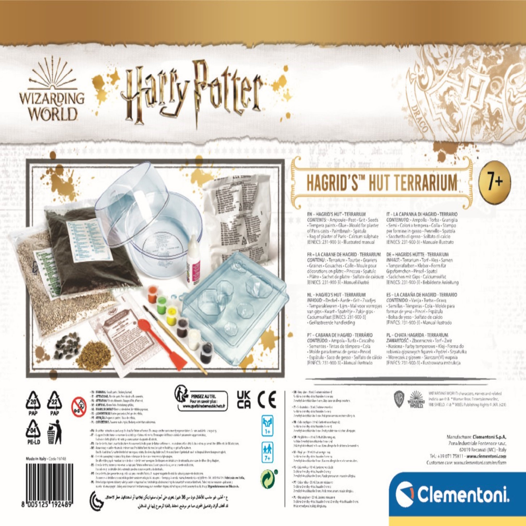 Voir la diapositive 4 : CLEMENTONI Terrarium Harry Potter