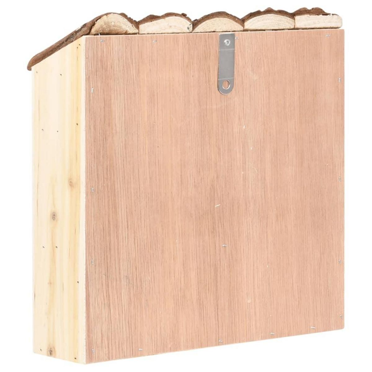 VIDAXL Hotel a insectes 30x10x30 cm Bois de sapin