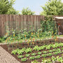 Voir la diapositive 3 : VIDAXL Treillis de jardin pour plantes grimpantes 4 pcs forme A acier