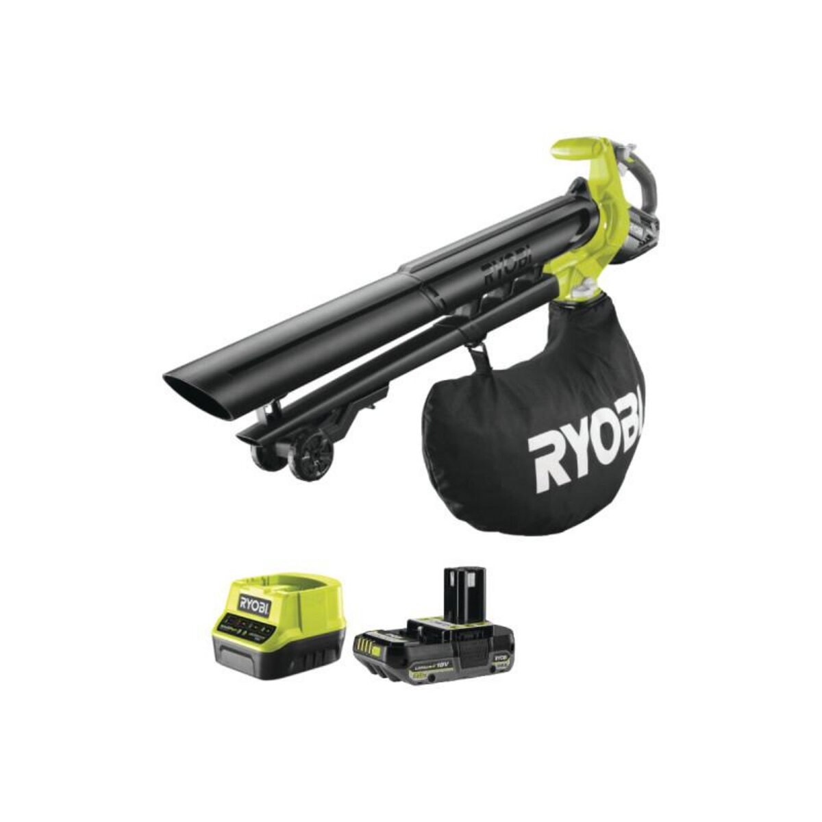 Souffleur à dos RYOBI 36V Brushless - Sans batterie ni chargeur RY36BPXA-0  - Espace Bricolage