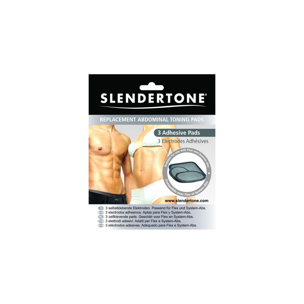 SLENDERTONE Electrode Electrodes pour ceintures abdominales