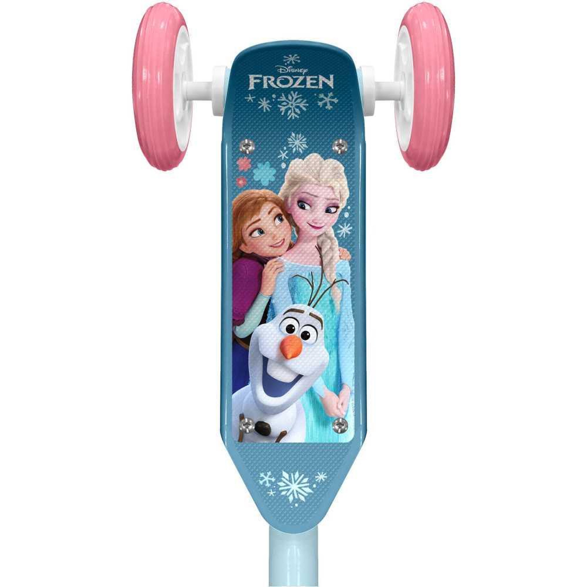 Voir la diapositive 3 : REINE DES NEIGES Trottinette enfant - LA REINE DES NEIGES - RN246050 - 3 roues - Bleu