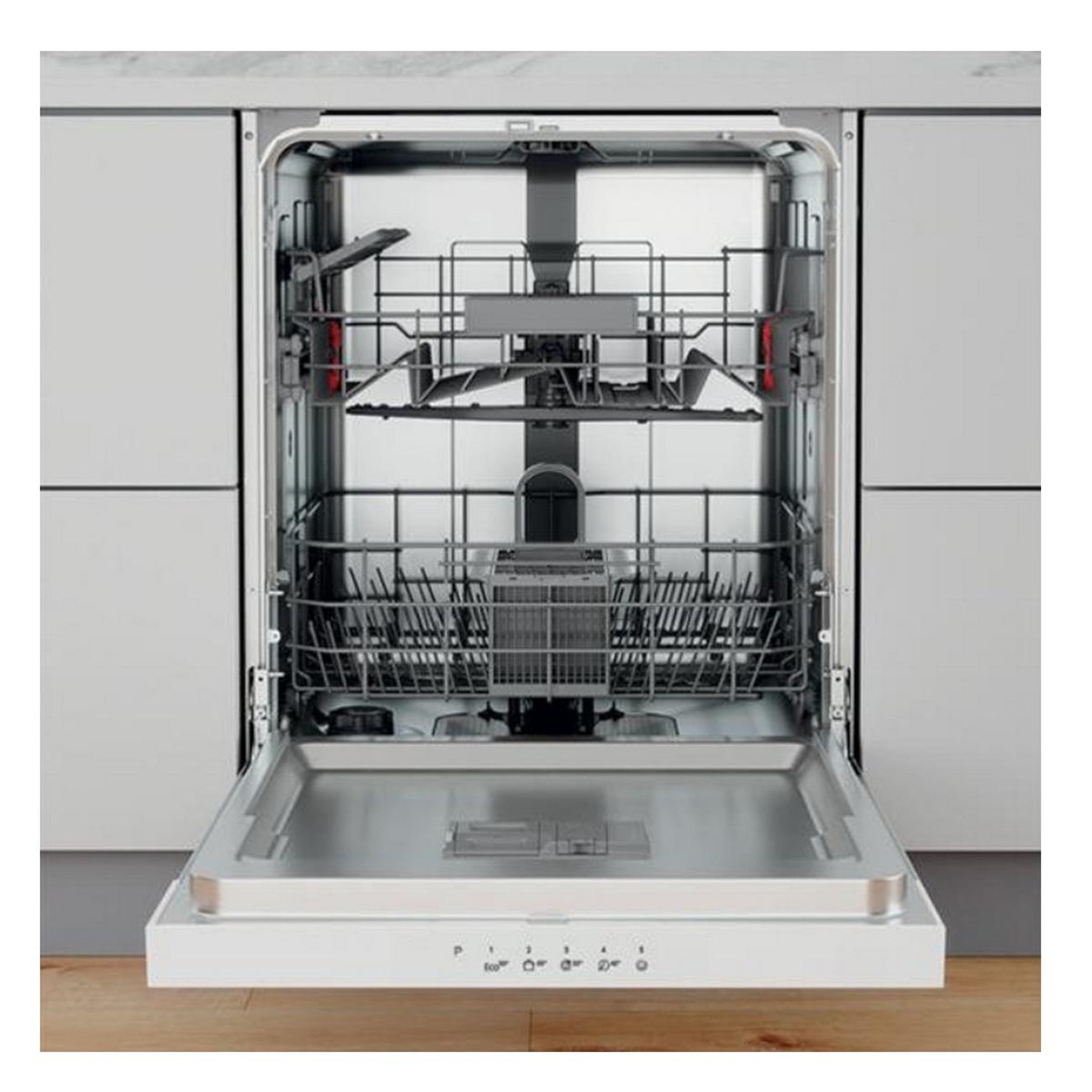 Voir la diapositive 5 : Whirlpool Lave-vaisselle 60cm 14 couverts 46bd intégrable avec bandeau - w3pfd636w