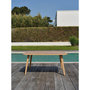 Voir la diapositive 6 : Paris Prix Salon de Jardin 5 Places  Ibarra  190cm Naturel & Écru