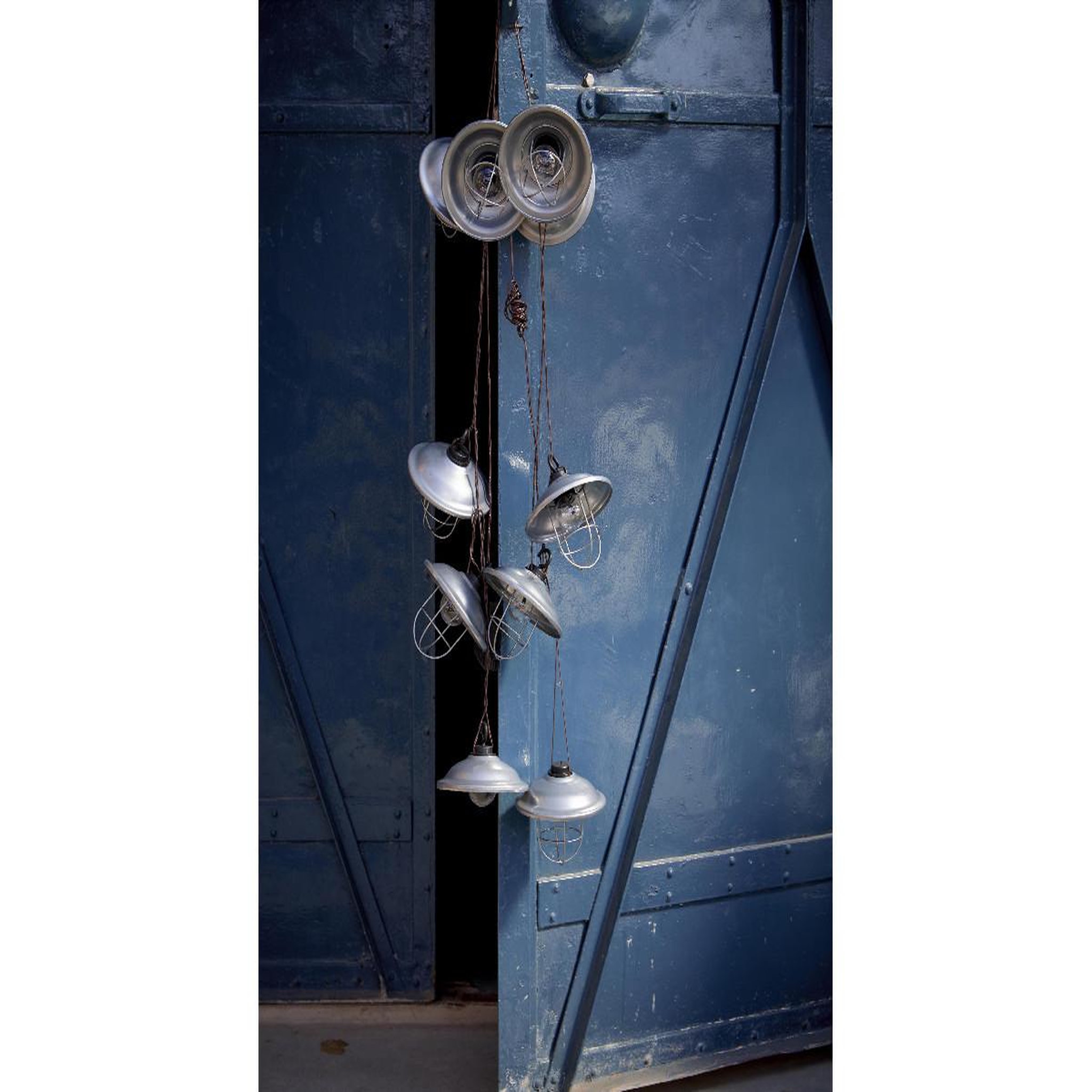 Voir la diapositive 2 : JARDIDECO Guirlande d'extérieur LED style industriel - Jardideco