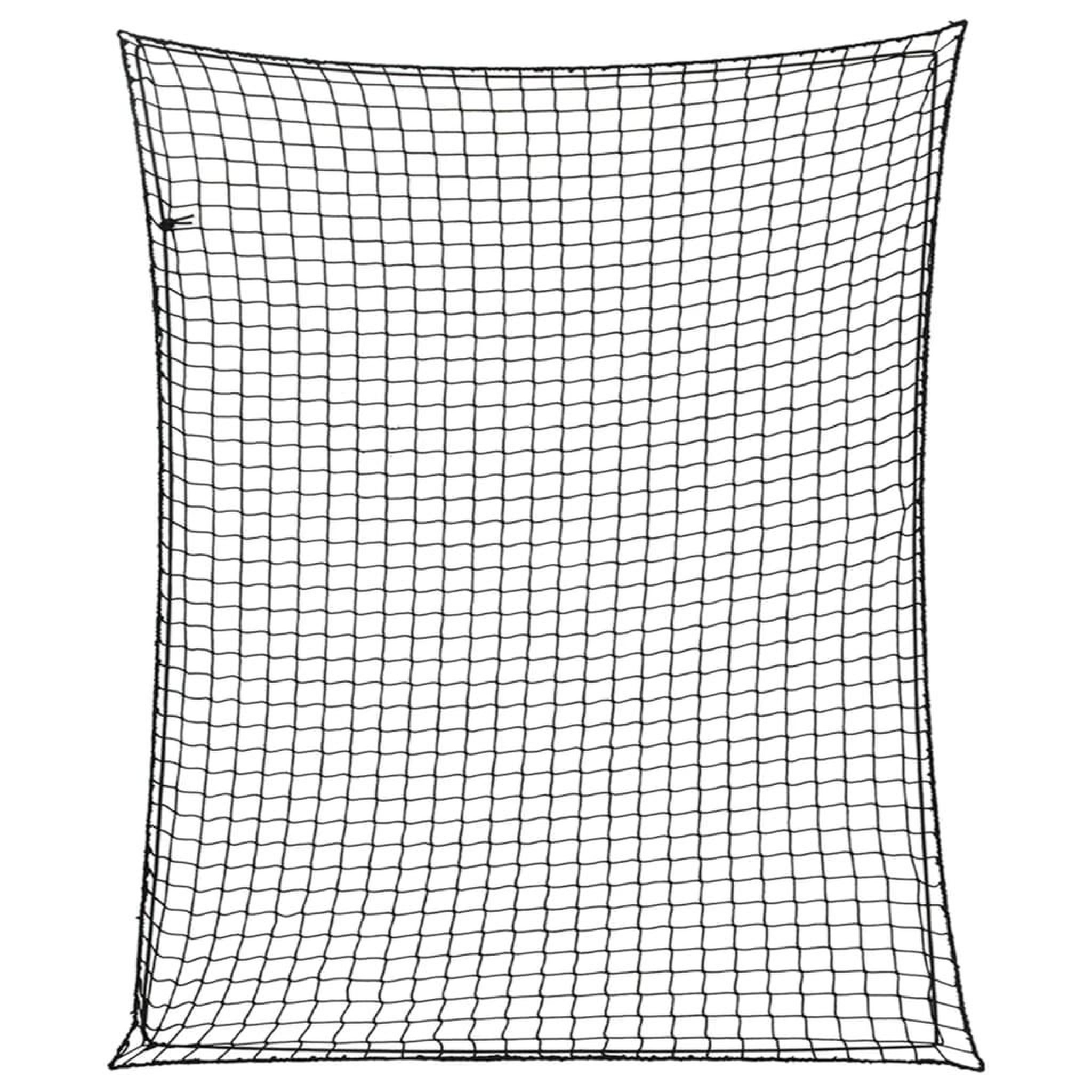 VIDAXL Filet pour remorque avec corde elastique noir 3x2,5 m PP