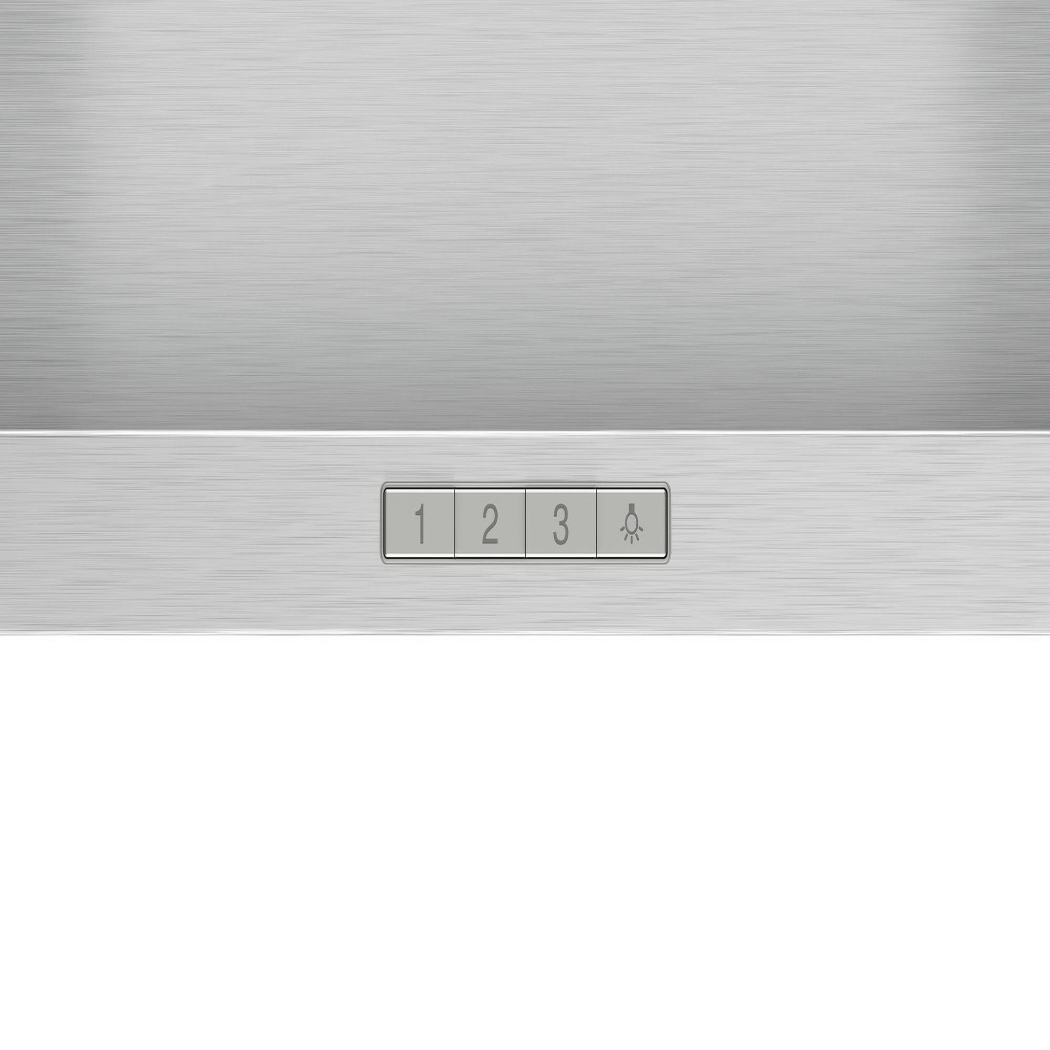 Voir la diapositive 3 : BOSCH Hotte décorative murale 60cm 360m3/h inox - dwp64bc50