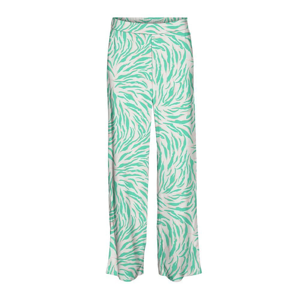 Vero Moda Pantalon Fluide /Jaune/Rose à Motifs Femme Vero Moda Easy Joy