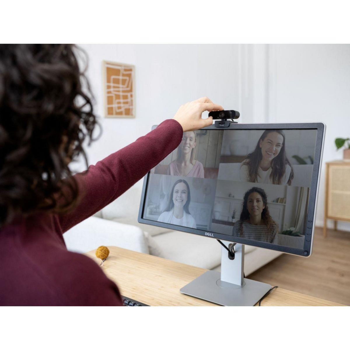 Trust Webcam 2K QHD TAXON noir