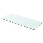 VIDAXL Panneau pour etagere Verre transparent 60 x 20 cm
