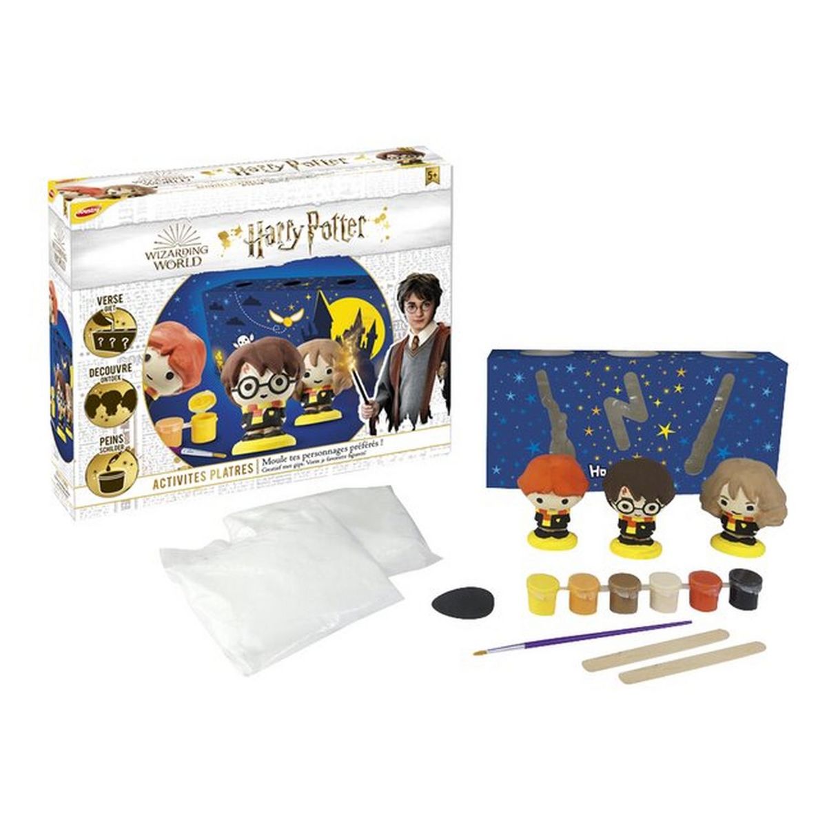 MAPED Loisirs créatifs - Kit créatif plâtre Harry Potter