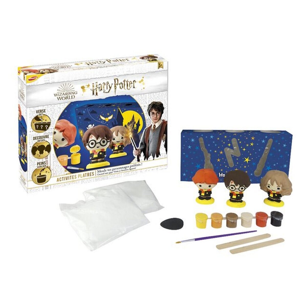 MAPED Loisirs créatifs - Kit créatif plâtre Harry Potter