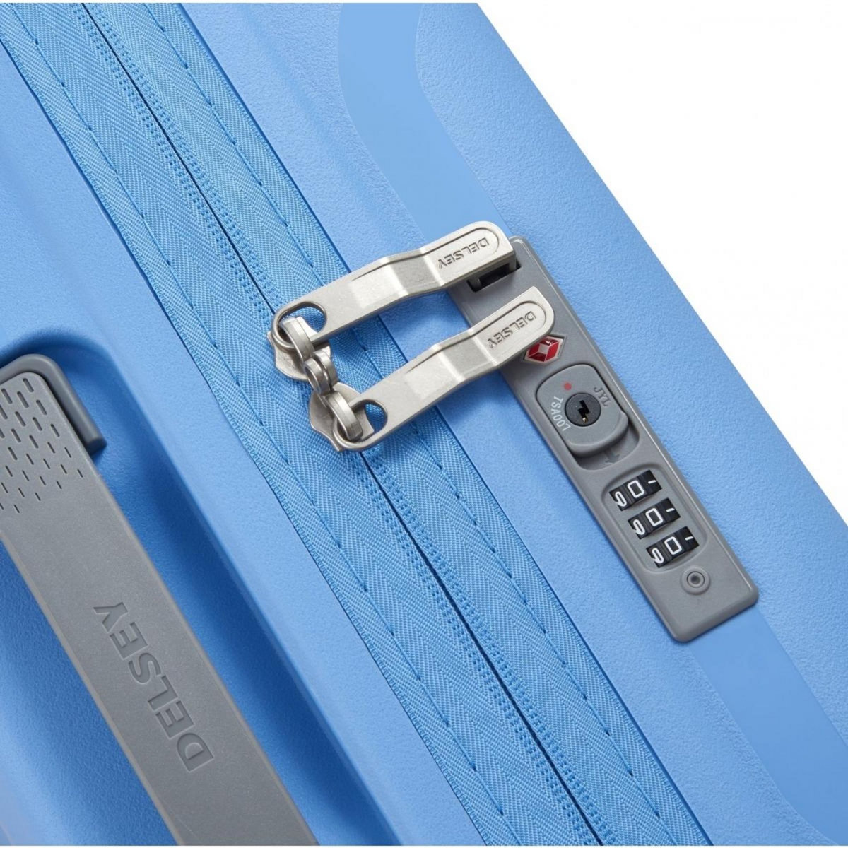 Delsey Valise cabine slim ultra-légère Clavel TSA polypropylène 55cm