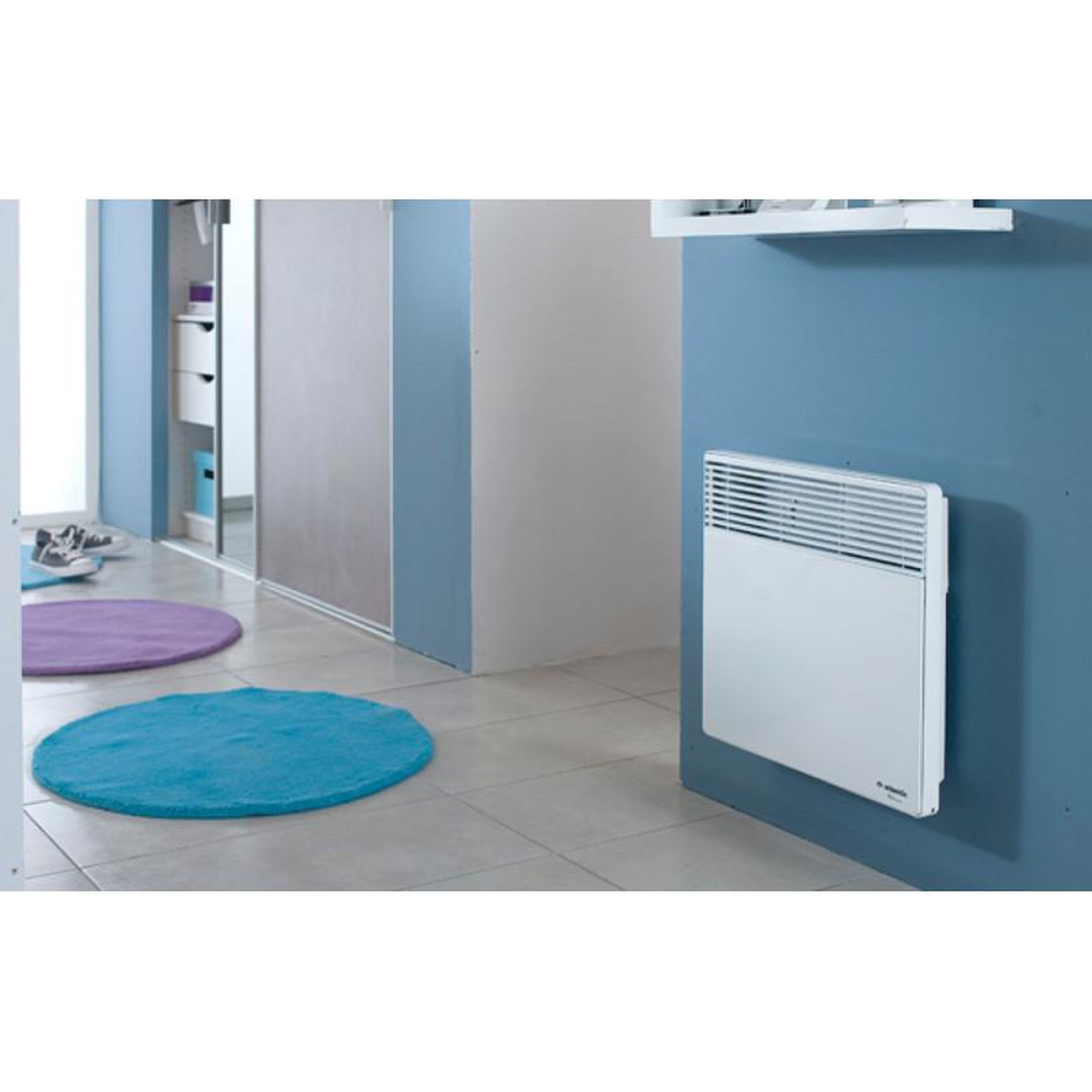 Voir la diapositive 3 : Atlantic Convecteur électrique F617 blanc 2000W ATLANTIC 561734
