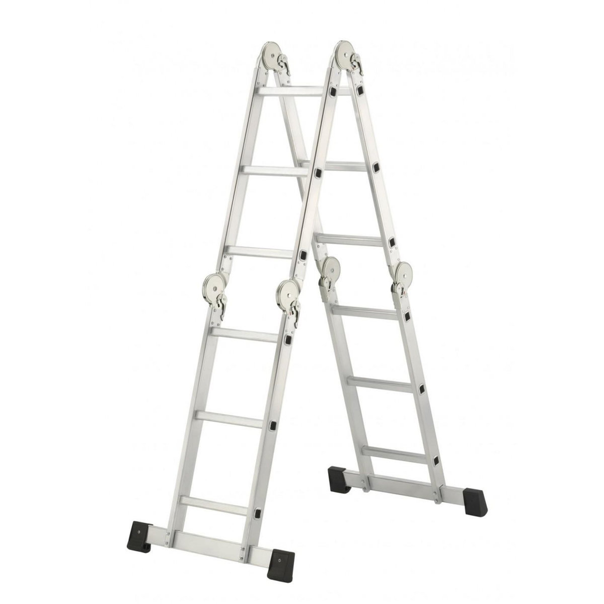 HAILO Echelle articulée aluminium HAILO 12 échelons H.3.65 m