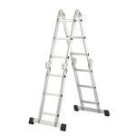 HAILO Echelle articulée aluminium HAILO 12 échelons H.3.65 m