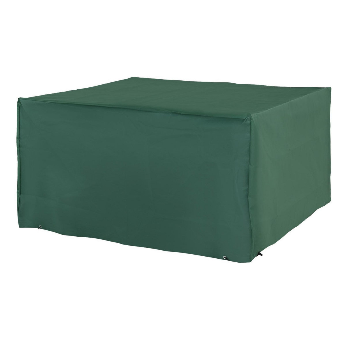 HOMCOM Housse de protection etanche pour meuble salon de jardin rectangulaire 135L x 135l x 75H cm vert