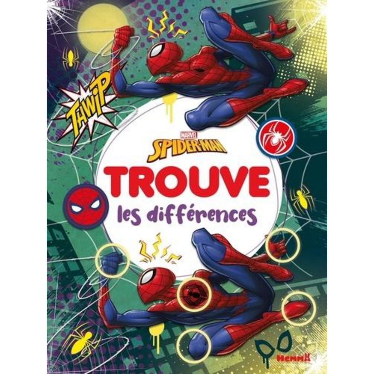 MARVEL SPIDER-MAN TROUVE LES DIFFERENCES, Marvel