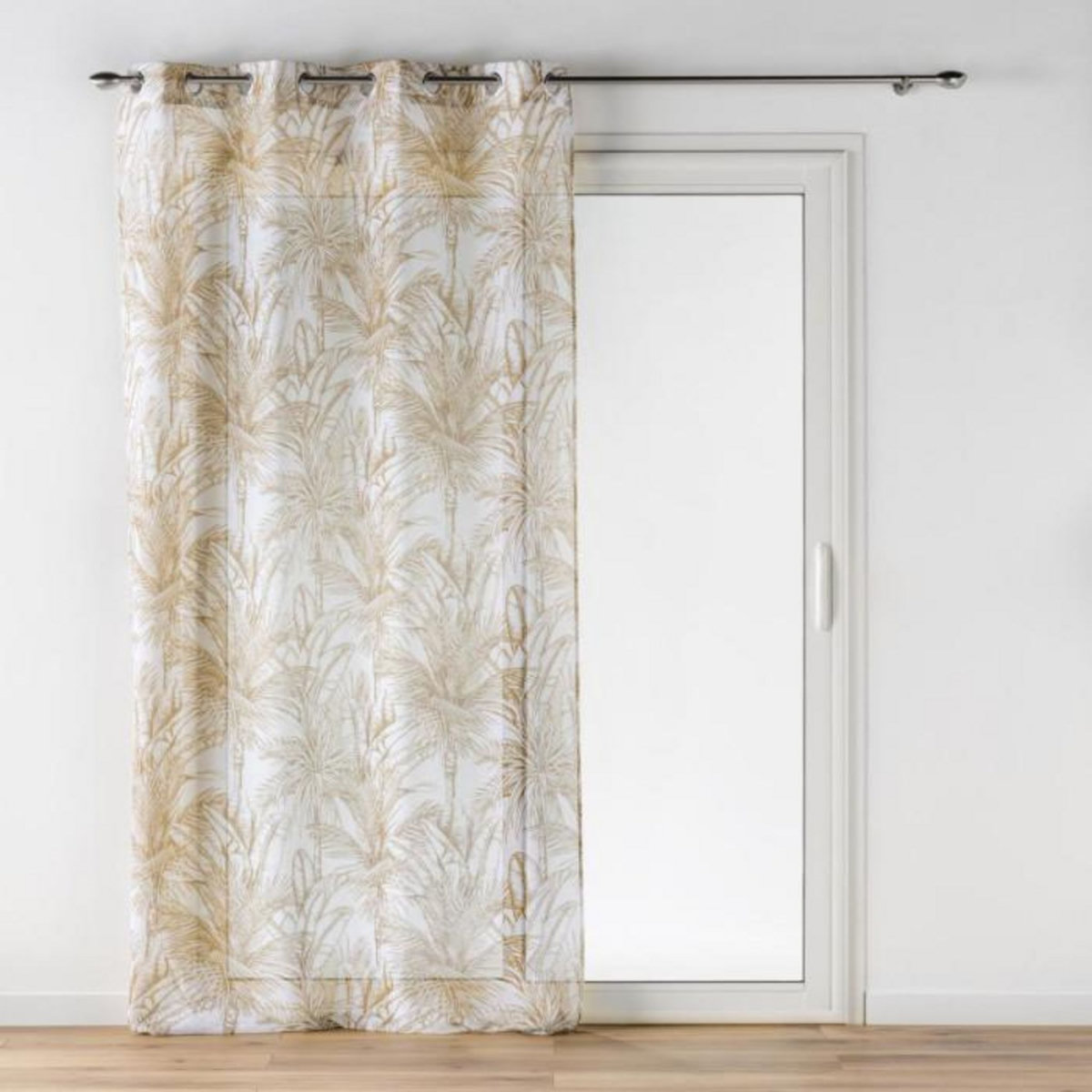 Paris Prix Rideau Voilage à Œillets  Dune  140x240cm Naturel