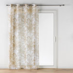 Paris Prix Rideau Voilage à Œillets  Dune  140x240cm Naturel