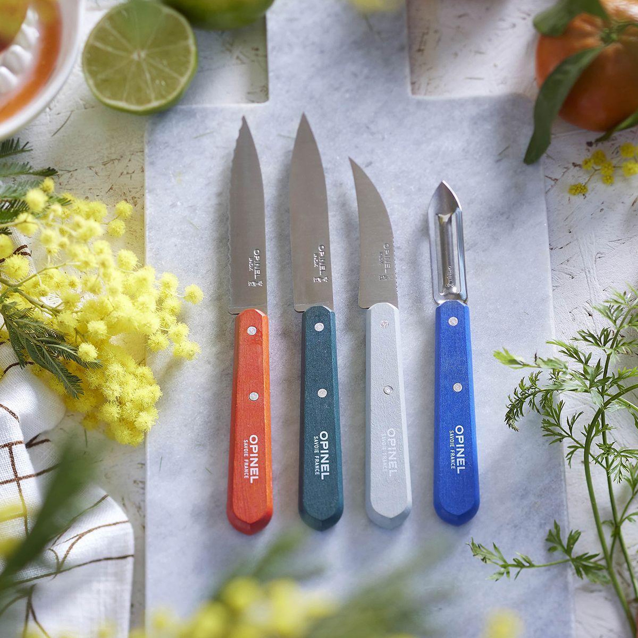 Voir la diapositive 2 : Opinel Couteau Coffret les essentiels Primo