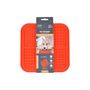 Voir la diapositive 3 : Paris Prix Tapis de Léchage Animaux  Silicone  20cm Rouge