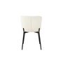 Voir la diapositive 6 : LISA DESIGN Castillo - lot de 4 chaises - beige - en tissu bouclette