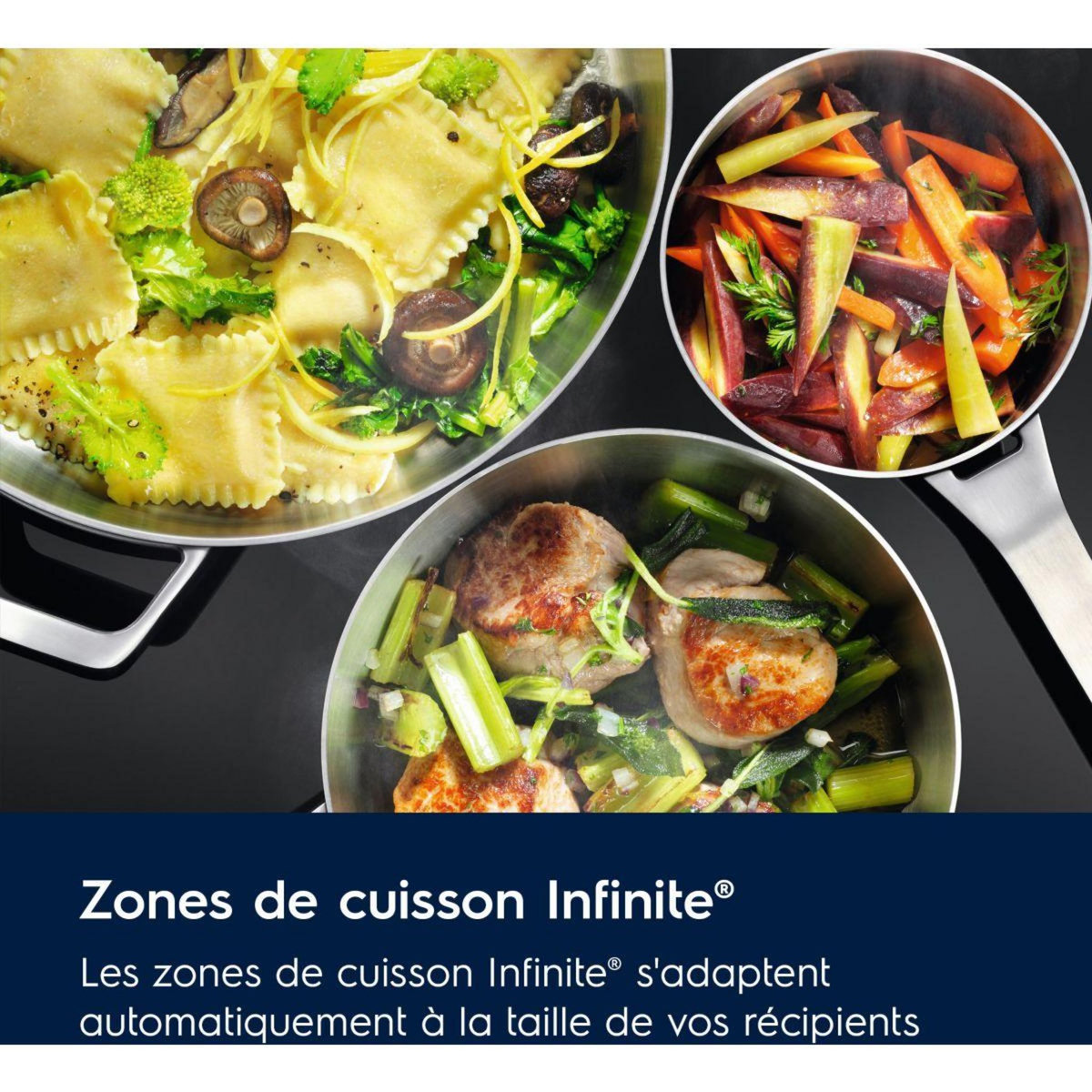 ELECTROLUX Cuisinière induction EKI64899BX Pyrolyse