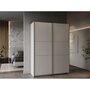 Voir la diapositive 6 : Armoire 2 portes coulissantes L150cm THIBAULT