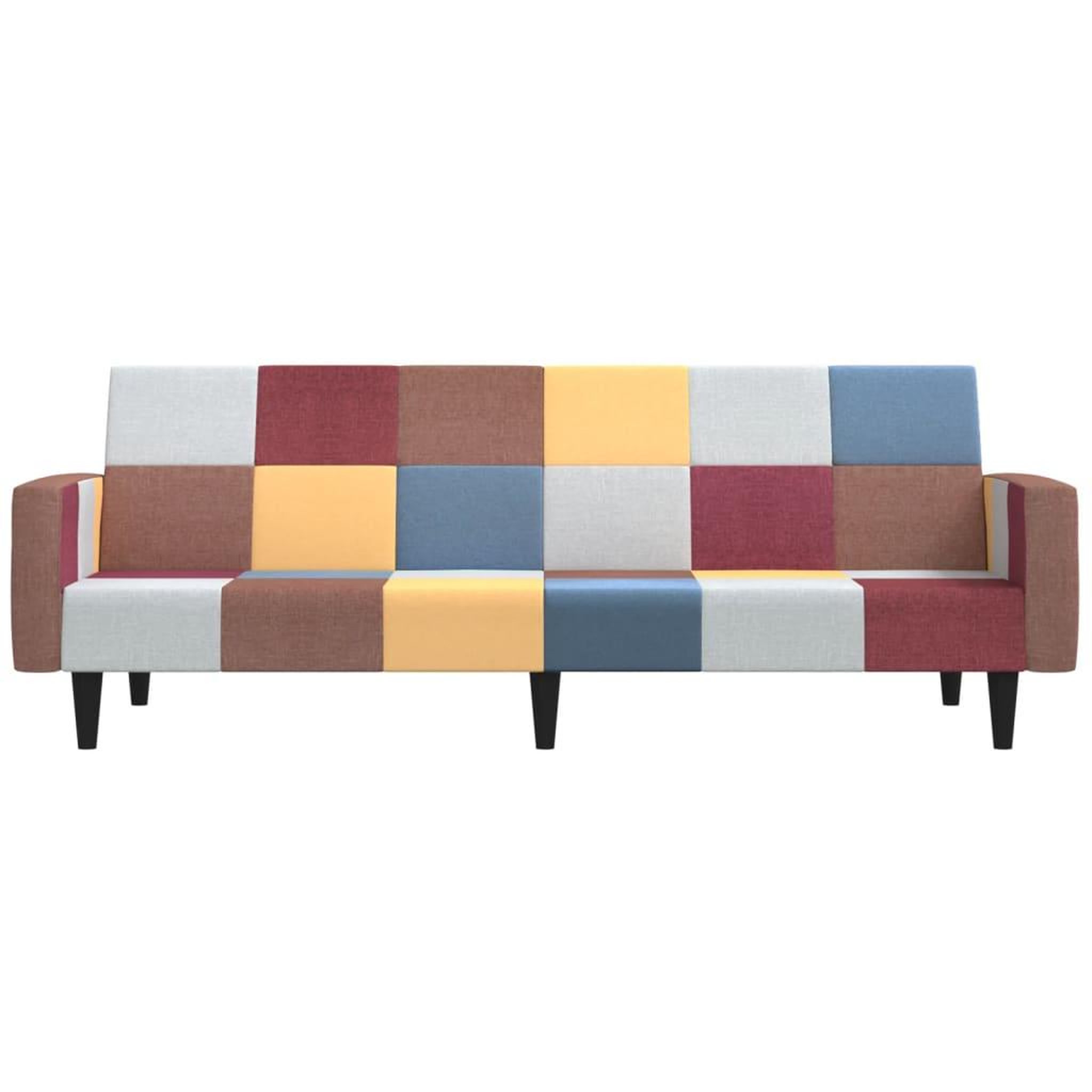 Voir la diapositive 5 : VIDAXL Canape-lit a 2 places tissu