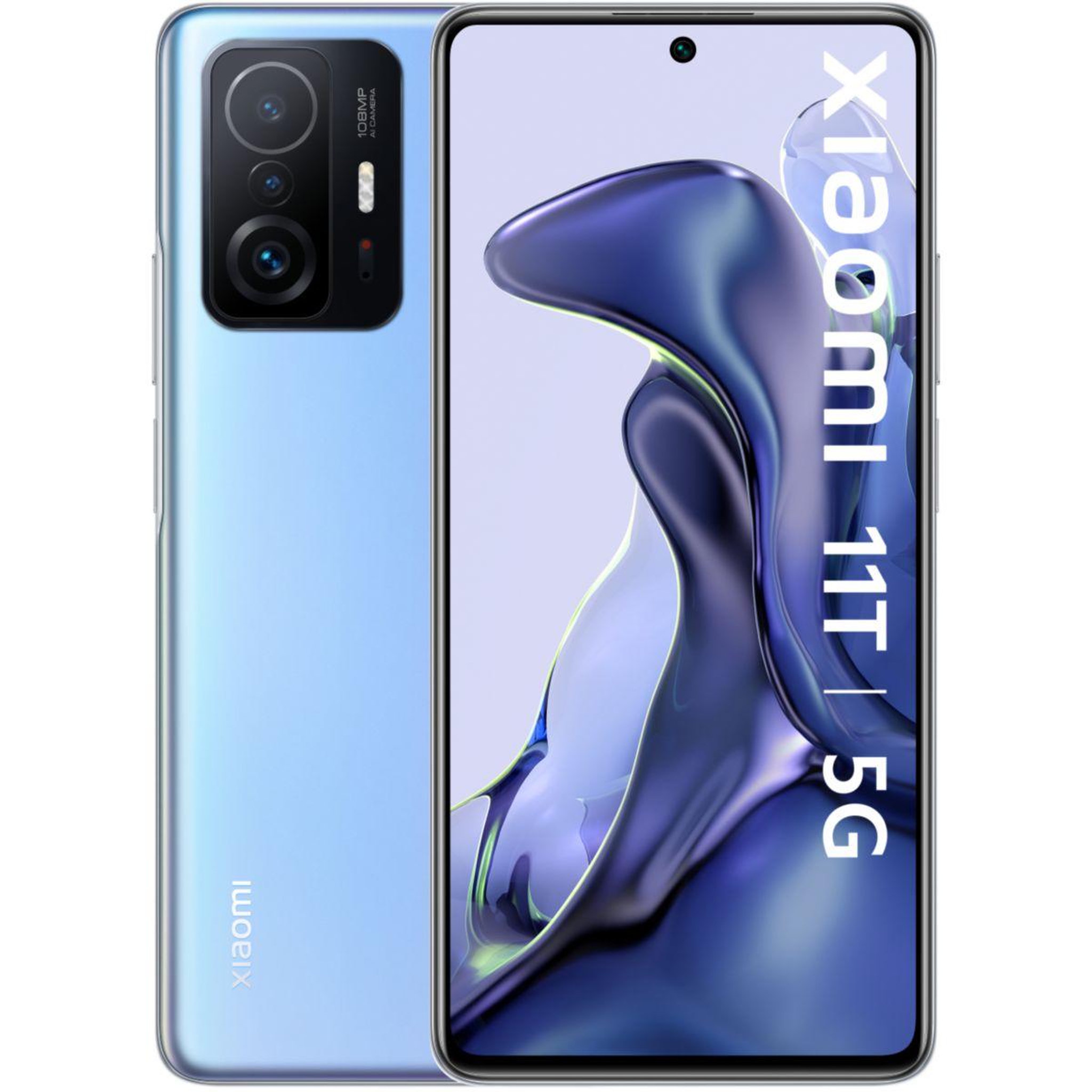 Voir la diapositive 1 : XIAOMI Smartphone 11T Bleu 5G