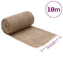Voir la diapositive 6 : VIDAXL Rouleau de jute 0,25x10 m 100 % jute 200 g/m²
