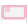 Voir la diapositive 3 : VIDAXL Barriere de securite de lit d'enfant Rose 100x25 cm Tissu