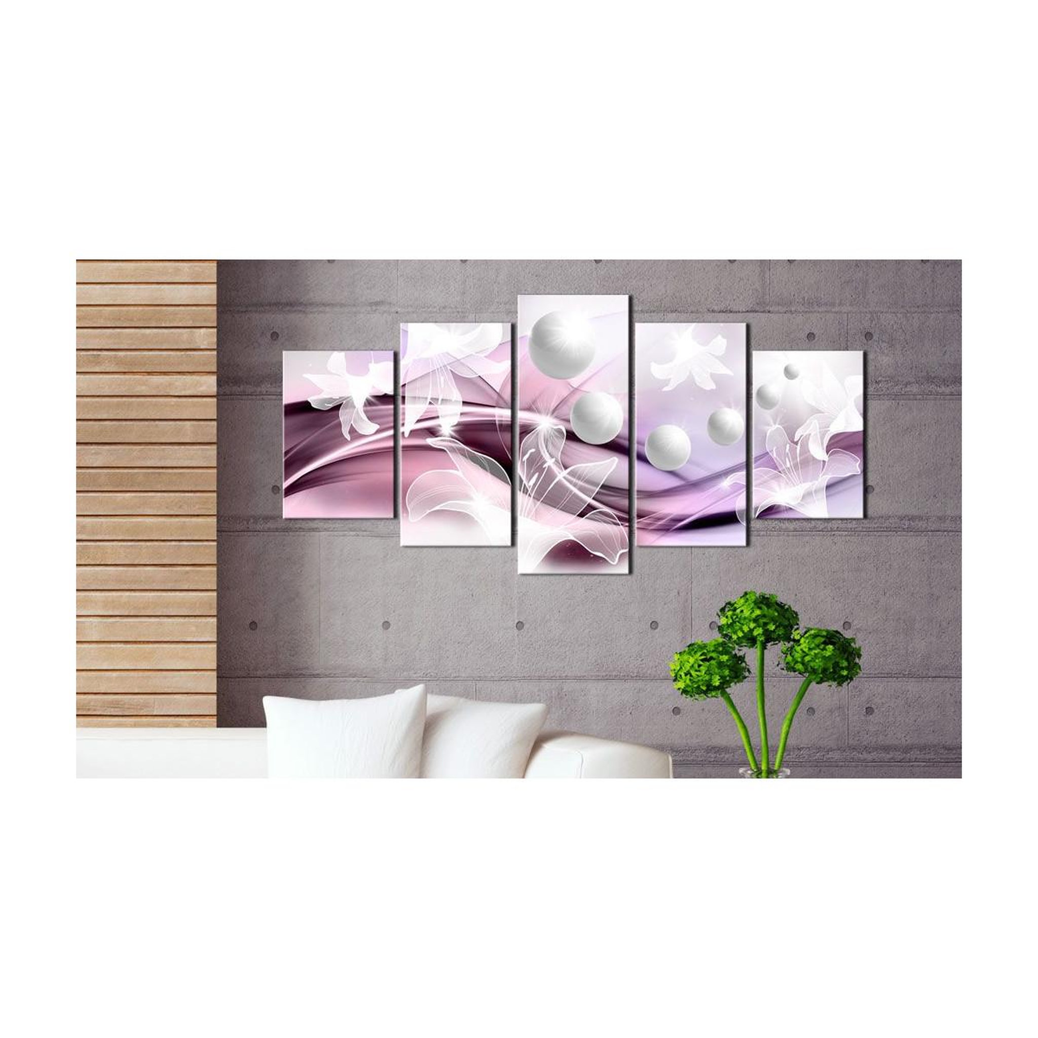 Voir la diapositive 2 : Paris Prix Tableau imprimé  a fantasy of lilies
