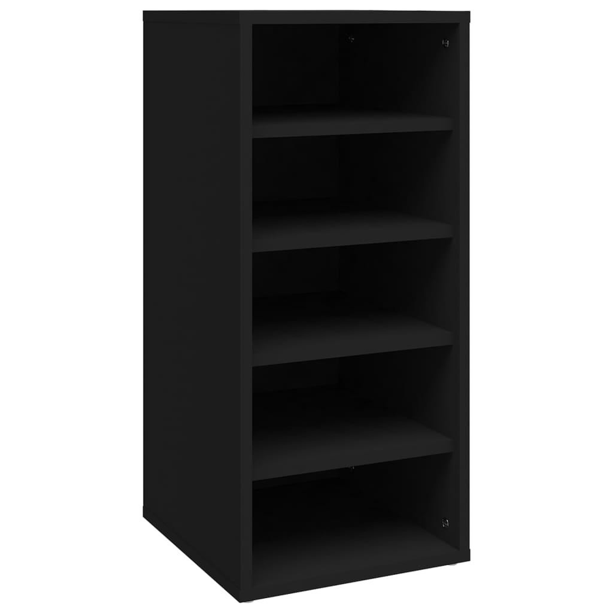 Voir la diapositive 5 : VIDAXL Armoires a chaussures 2 pcs Noir 31,5x35x70cm Bois d'ingenierie