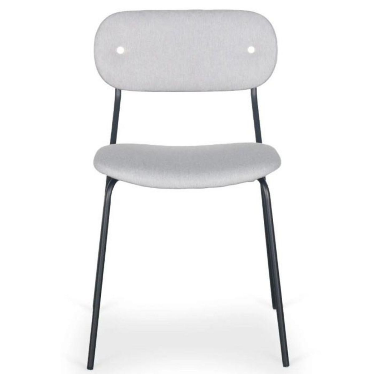 Paris Prix Lot de 8 Chaises Design  Tyler  80cm Gris