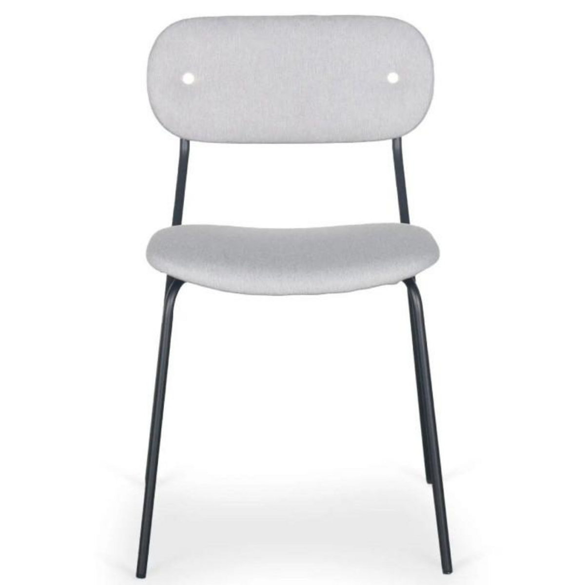 Paris Prix Lot de 8 Chaises Design  Tyler  80cm Gris