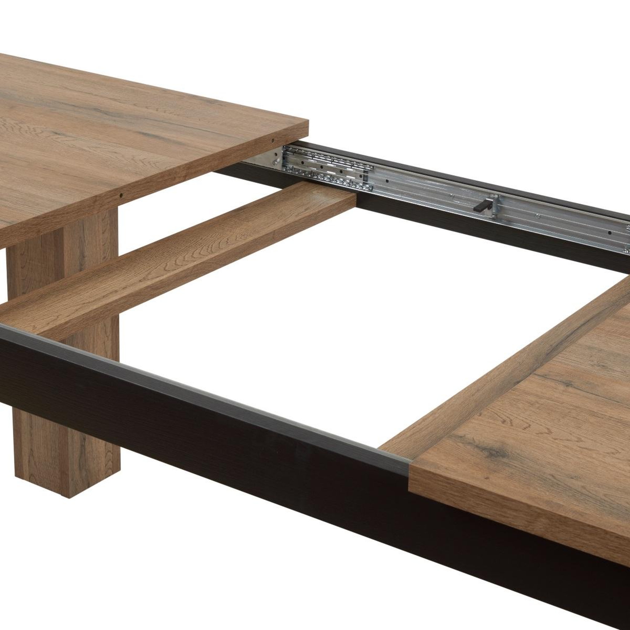 Voir la diapositive 5 : JLC KREATION Table à manger en bois extensible pedro