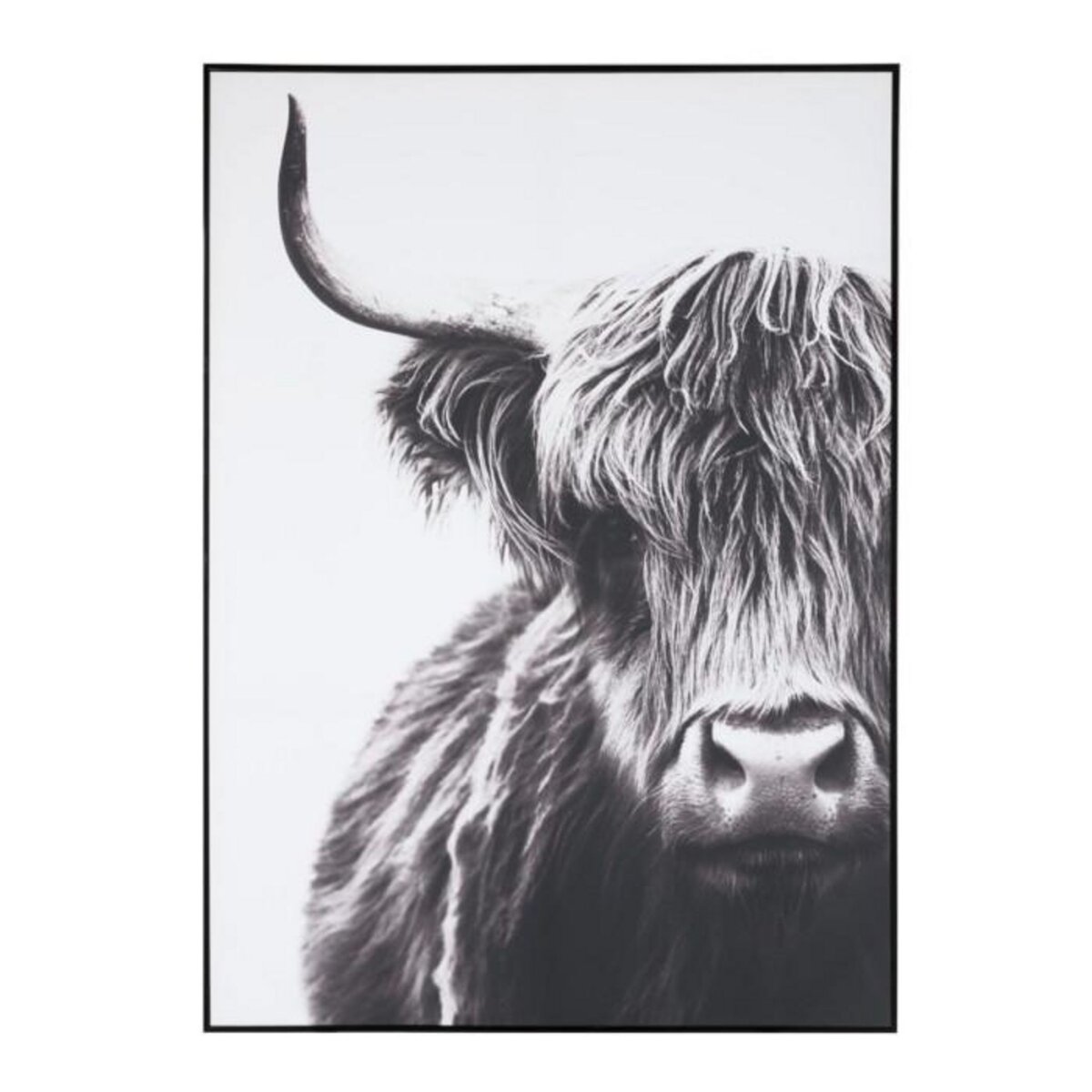 Paris Prix Tableau Déco  Yack  142cm Noir & Blanc