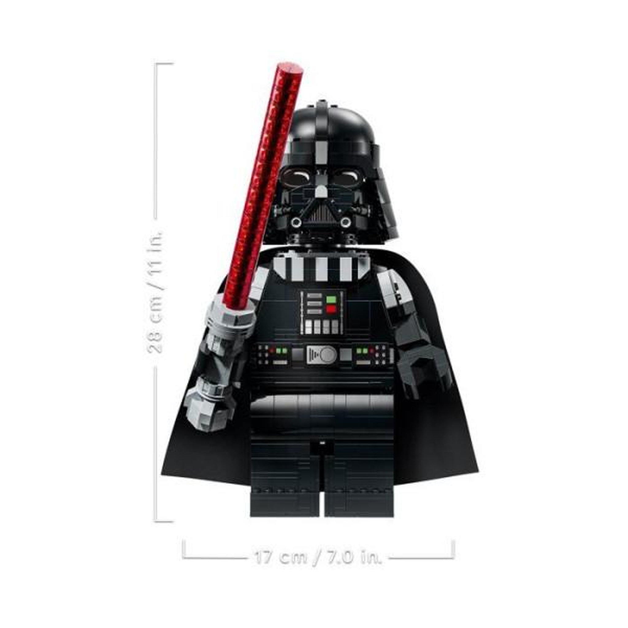 Voir la diapositive 3 : LEGO LEGO Star Wars 75461 Exclu Cdiscount Minifigurine de Dark Vador Grand Format 28cm de Haut - Jouet Collector des 10 ans