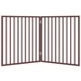 Voir la diapositive 4 : VIDAXL Barriere pour chien pliable 2 panneaux 160 cm bois de peuplier