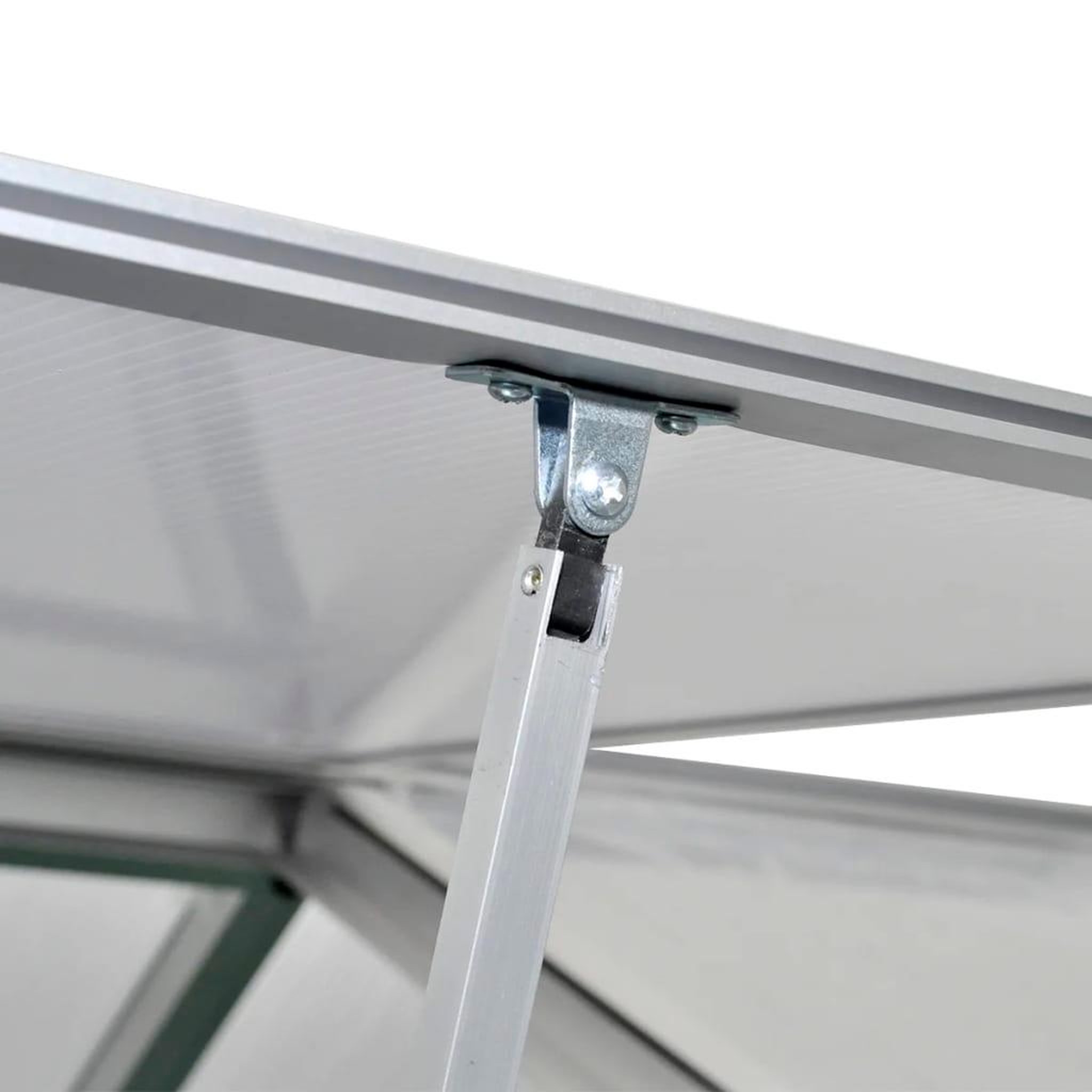 Voir la diapositive 4 : VIDAXL Serre Aluminium renforce 10,53 m^2