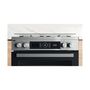 Voir la diapositive 3 : Whirlpool Cuisinière mixte WS68M8APX/E/1