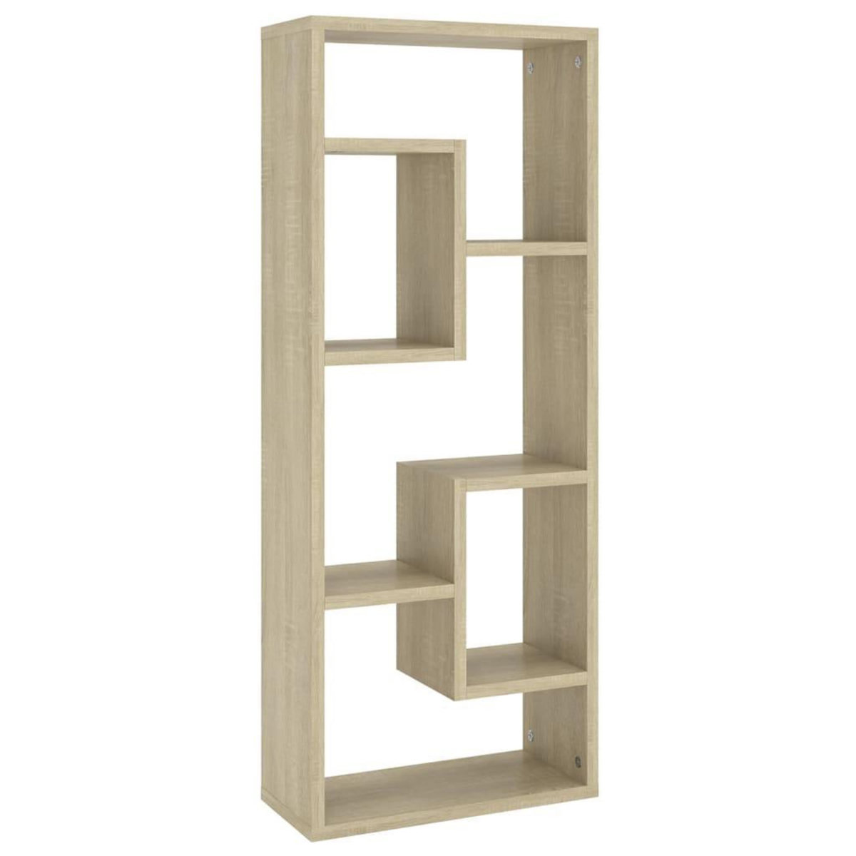 VIDAXL Etagere murale Chene sonoma 36x16x90 cm Bois d'ingenierie